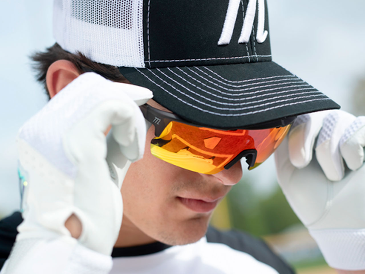4 Reasons the Marucci Shield Baseball Sunglasses are the Greatest in Baseball 1 marucci shield on baseball player